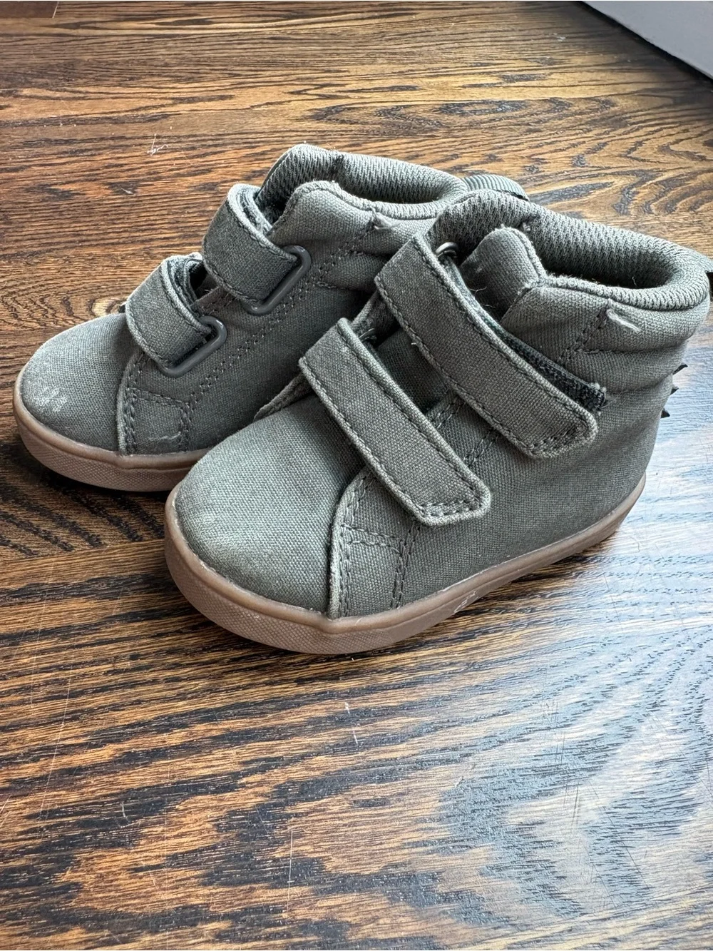 Baby Gap Dino High-Top Canvas Sneakers - size 5